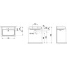 Раковина LAUFEN PRO S 70x46 8.1696.7.000.104.1